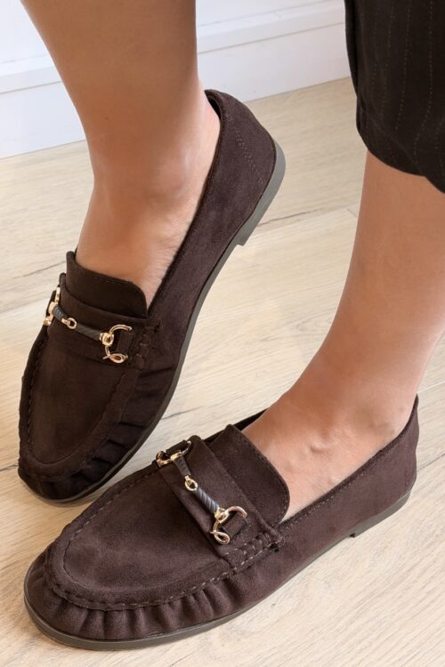 Mocassins « GIULIA » chocolat