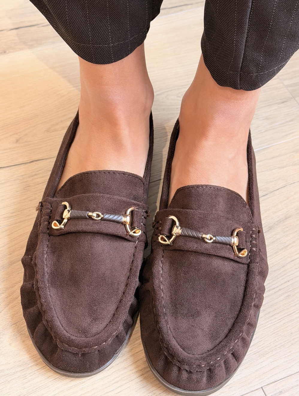 Mocassins « GIULIA » chocolat – Image 2